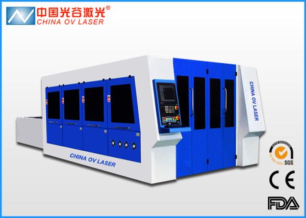 Cheap IPG Raycus Coherent 5mm Laser Sheet Metal Cutter with Pallet Working Table for sale