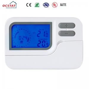 China 230VAC 7 Day Programmable Digital Floor Heating Room Thermostat with HEAT/COOL Switch on sale
