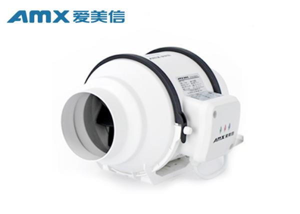 Cheap High Static Pressure 4 Inch Inline Duct Fan , Circular Exhaust Fan For Office for sale