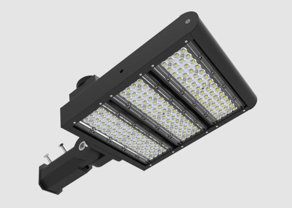 Cheap ETL DLC LED Parking Lot Lights / 150W Modular Pole fixture For outdoor Garden Lamp for sale