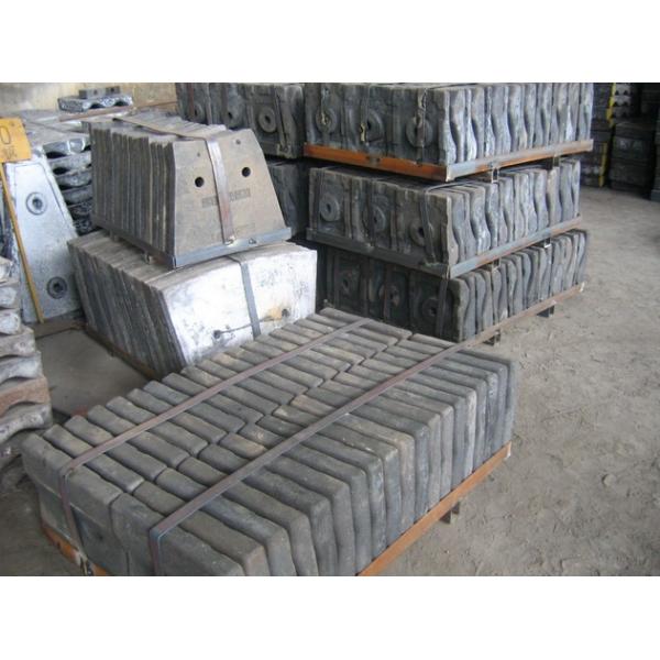 No Leakage Cr-Mo Steel Boltless Mill Lining System With Easier Installation DF083