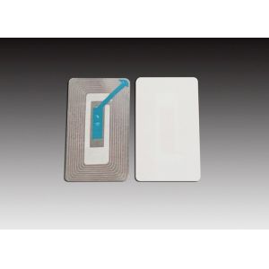 Best 24*45mm Plain EAS RF Label Supermarket Bookstore Rubber-Based / Hot Melt Adhesive wholesale