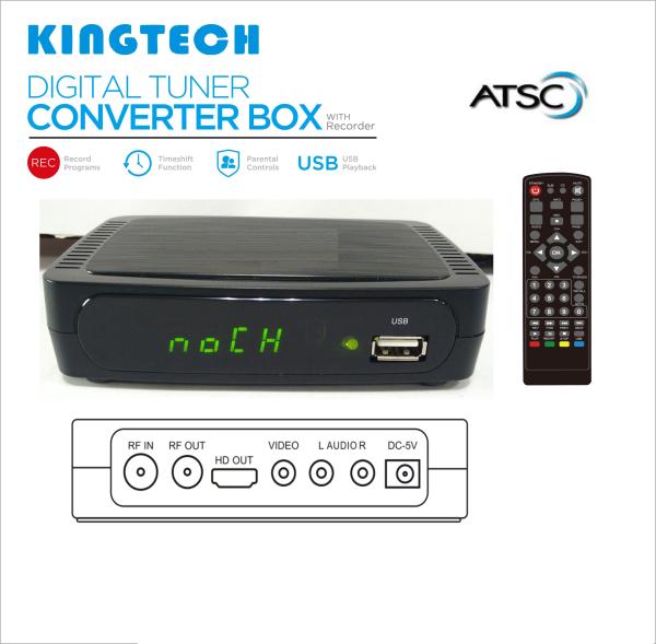 Cheap FAT32 NTFS ATSC Set Top Box Digital TV HD Converter Box Timer On Off for sale