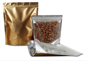 Best Eco Friendly Aluminum Foil k Bag , Tea Packaging Bags With Foil Lined wholesale