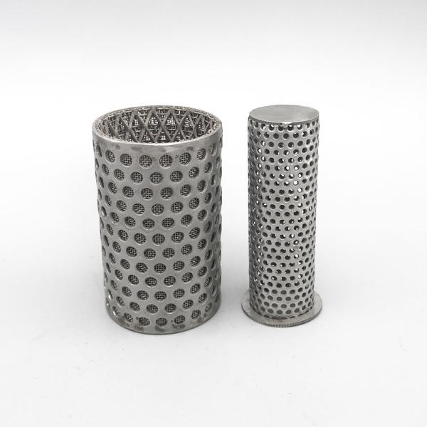 Liquid Vee Wire Screen Filter Stainless Steel Slotted Casing Pipe