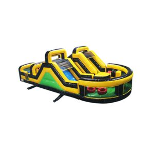 Best Outdoor Commercial Obstacle Course , Customized Adult Inflatable Assault Course wholesale