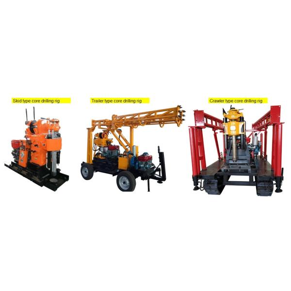 Coring Exploration Drilling Rigs Small Size Light Weight For Prospecting