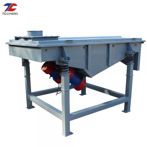 Cheap Industrial Automatic Linear Motion Vibrating Screen Full Closed Structure For Cement for sale