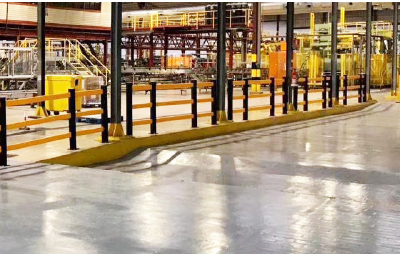 C03: Anti-Collision Guardrails LC LS Warehouse Safety Barrier Traffic Guardrails