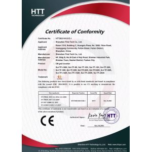 Shenzhen First Tech Co., Ltd. Certifications