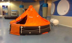 China 20 persons Cheap inflatable life rafts/lifesaving float raft on sale
