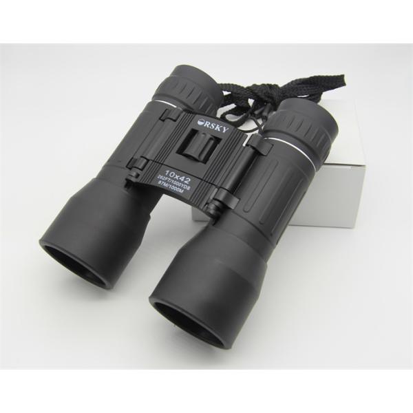 HD Professional Compact Folding Binoculars 10x42 Portable Easy Carrying For Hiking