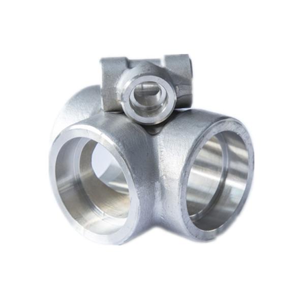 Durable Watering Pipe Fitting Tees Galvanized Seamless High Pressure Tee