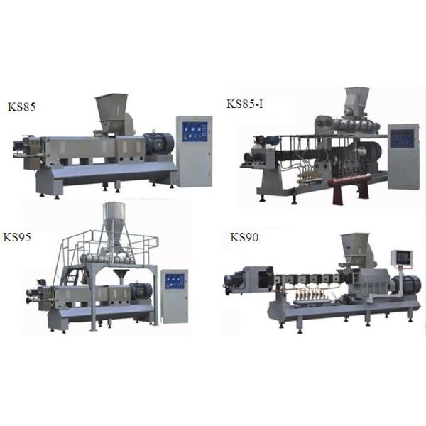 Dry / Wet Fish Feed Pet Food Making Machine High Efficiency Steady Performance