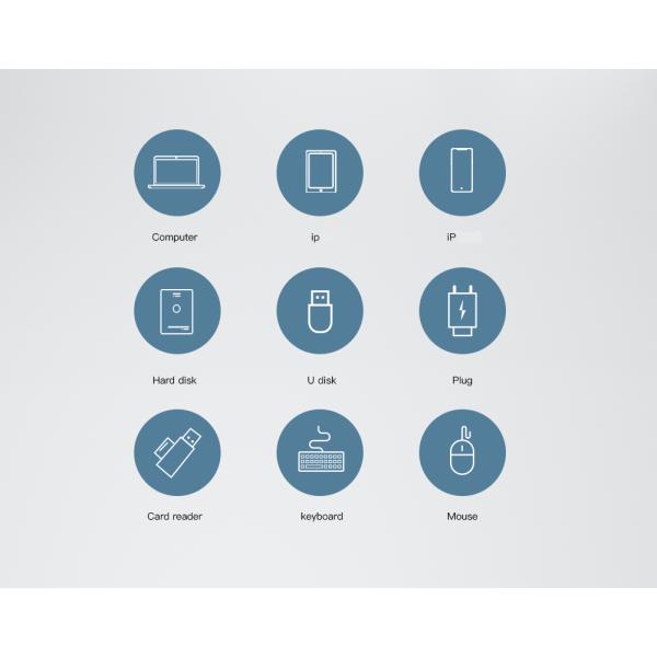 USB3.0 Micro Type C Fast Charging OTG Adapter 5Gbps Transmission 3A