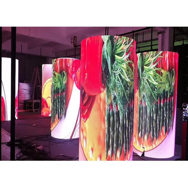 Indoor Flexible LED Displays P2.5 P2 P3 Soft Led Module 80x40 Dots