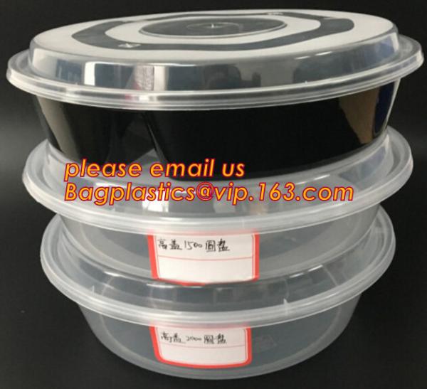 Cheap Reusable Take Away Plastic Salad Bowl With Fork And Dressing box and Source Container,Disposable take away plastic salad for sale