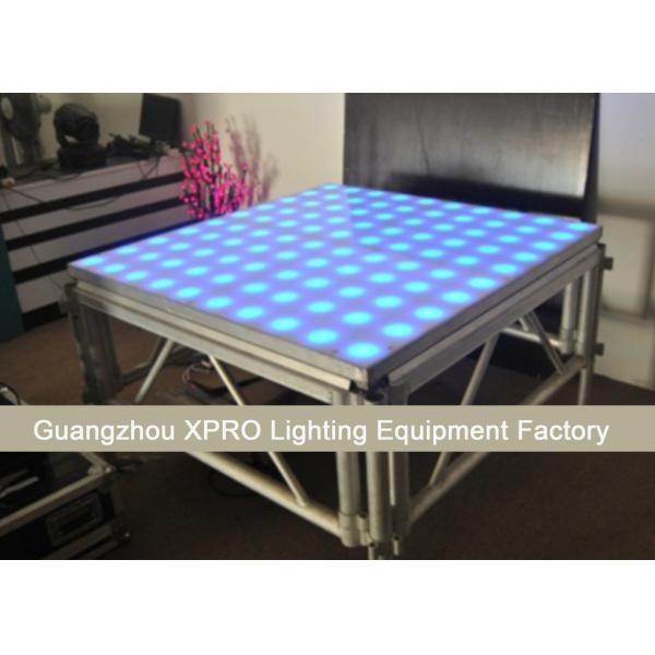 Modular Portable Twinkle Led Dance Floor Lights With Acrylic Panels
