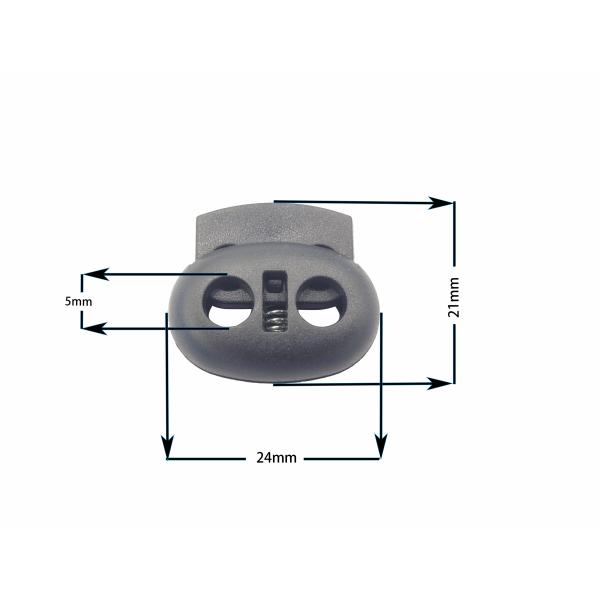 Cord Stopper Cord Lock Black Color