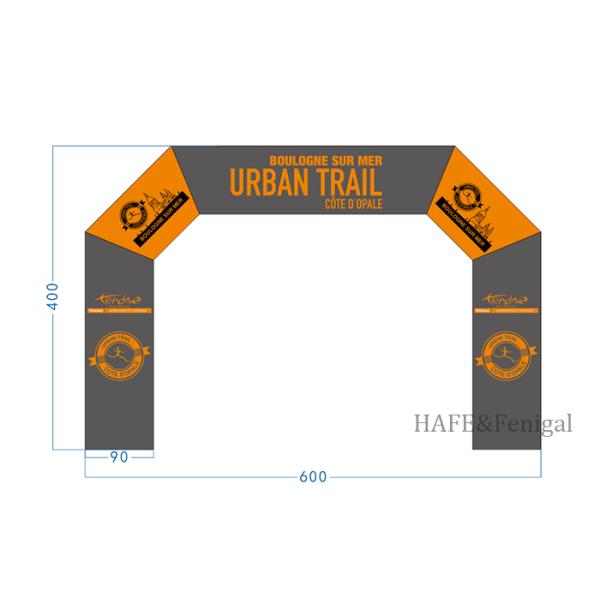 Inflatable Arch For Event Printing Logo Marketing Sports Event Support Customization