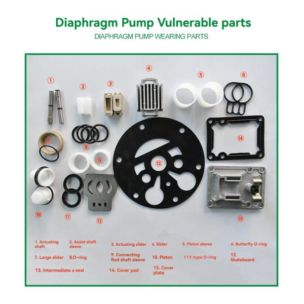 Aluminum Alloy Pneumatic Diaphragm Pump QBY3-40L Corrosion Resistant Reciprocating