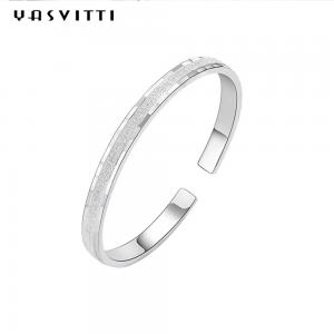 Best 0.08oz 2in Solid Silver Charm Bracelet S925 OEM Womens Adjustable Bracelet wholesale