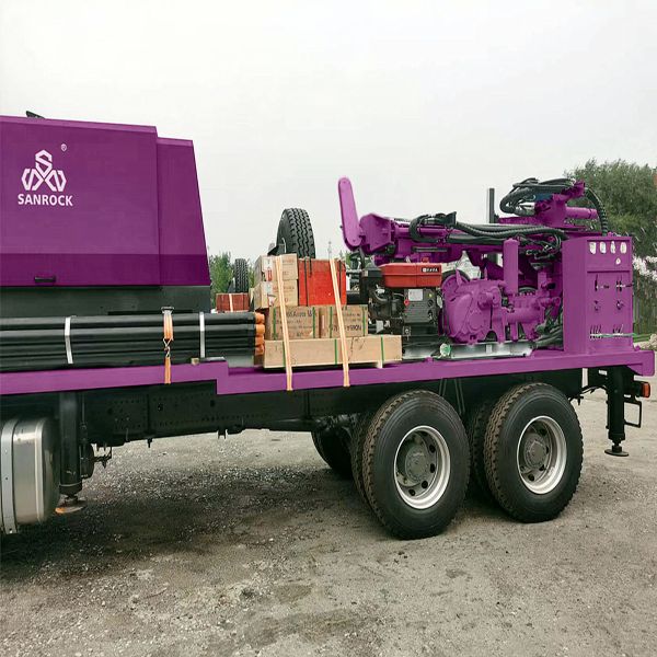 Underground Water Drilling Machine Depth 300m High Performance Water Well Borehole Drilling Rig