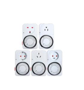 China US UK FR AU DE Socket Mechanical Timer 24Hours timer switch on sale