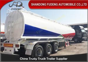 Best 45000L Fuel tanker semi trailer with BPW axle , used fuel tanker truck trailer wholesale