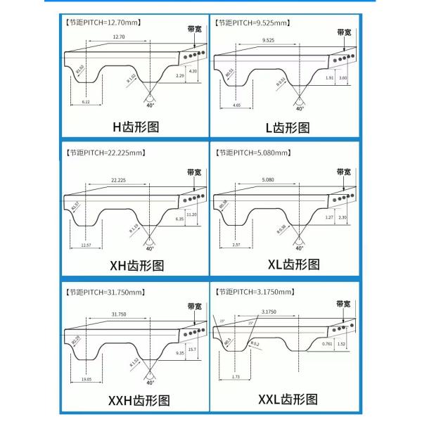 Standard Size PU X Ring Belt with 38 Teeth for Garment Cutting Machine Spare Parts