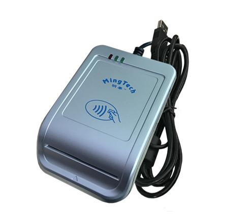 Cheap Carbon steel Multifunction Card Reader , ISO7816 High Speed Card Reader for sale