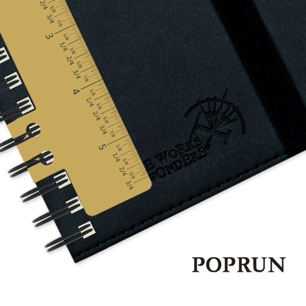 Softcover Spiral Weekly Planner 2023 2024 Vertical Layout Design