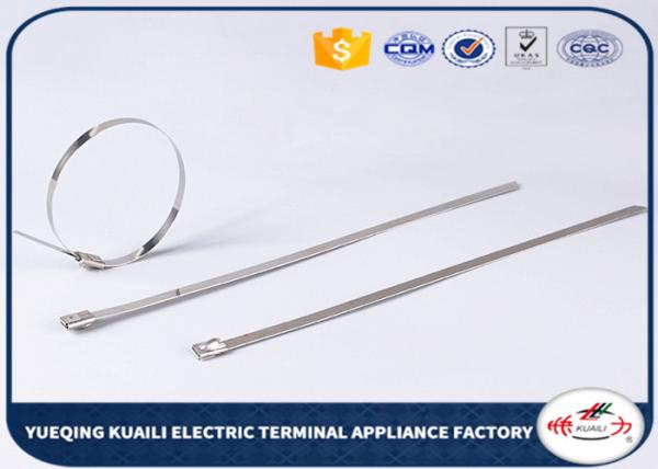 Cheap Self - locking stainless steel wire ties all size metal zip ties for sale