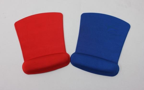 Cheap Soft Memory Foam Mouse Pad Non Slip PU Base With Lycra Cloth for sale