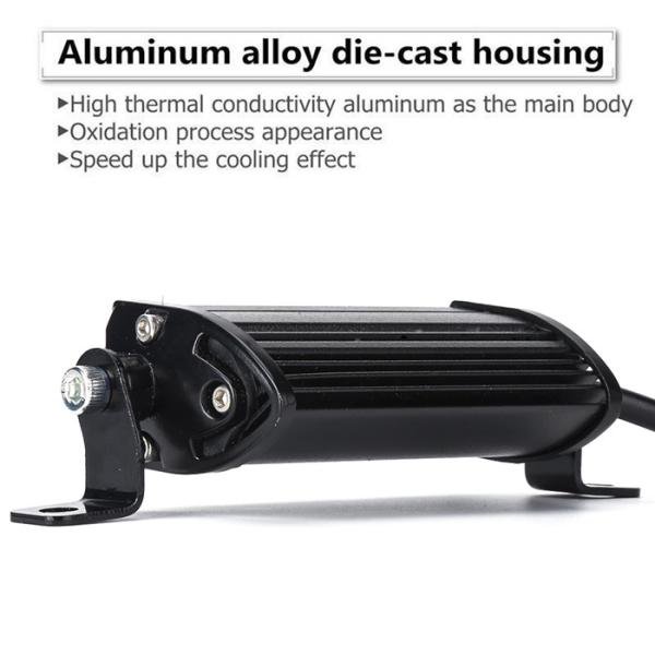 Spot 30 Degree Single Row 1500LM 4x4 Driving Lights
