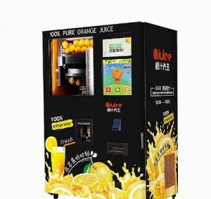Best Saimon Fresh Fruit Juice Vending Machine 800W PLC Pressure vessel For Airport wholesale