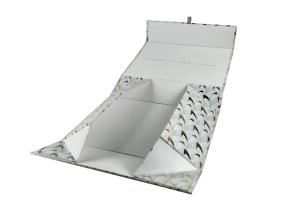 China Exquisite Flat Recycled Collapsible Gift Boxes , Rigid Cardboard Gift Boxes on sale