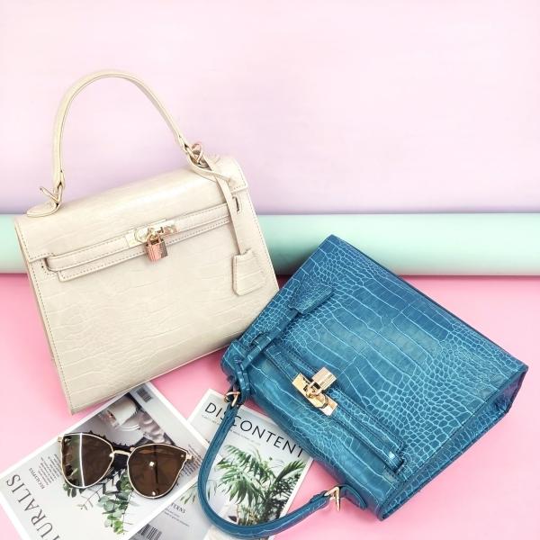 new full crocodile satchel Croosbag sling bag