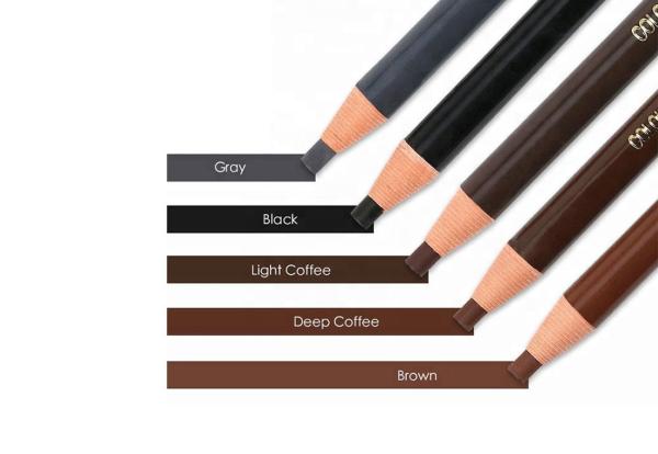 Cheap Waterproof Tattoo Eyebrow Liner Pencil / Empty Eyebrow Pencil Pen For Semi Permanent Makeup for sale
