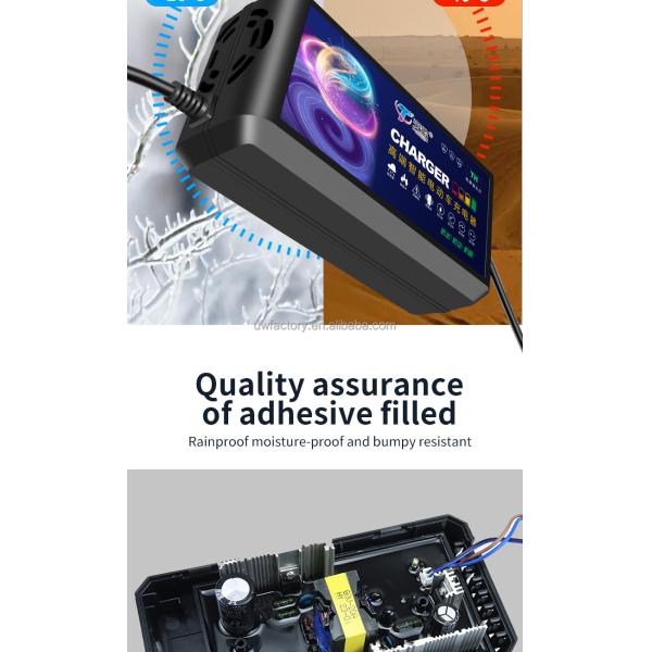 Input 100-240V/0.5A 48V 60V 72V 84V 96V 20AH 30AH 50AH 60AH Battery Charger for Lead Acid Battery