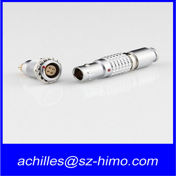 power supply connector new products push-pull self-locking 4 pin lemo power cable connector