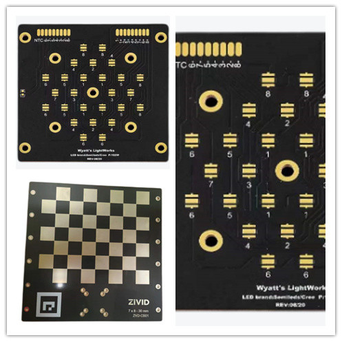 Black Solder Mask Copper Based PCB FR4 Immersion Gold 1 Oz Pcb 2mm