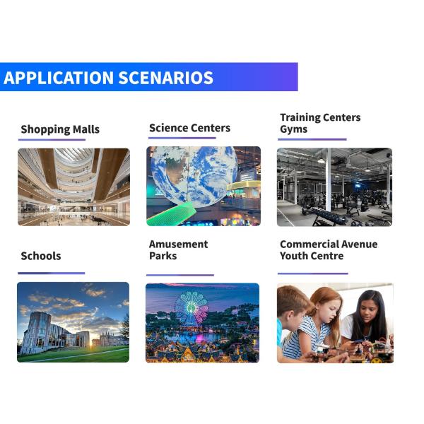 Wireless Control All-in-one Mobile Interactive Floor Projection With Touch Screen