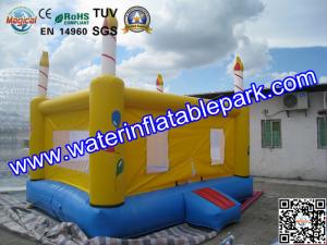 China Kids Inflatable Bouncy Castle Rental , Birthday Jumping Castle on sale