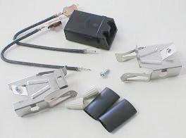 China Plastic Ground Insulated Terminal Block For Cooktop With Heat Shrink Tubing on sale