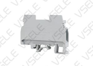 Mini Din Rail Terminal Blocks / Multi Conductor Terminal Block URTKS Type