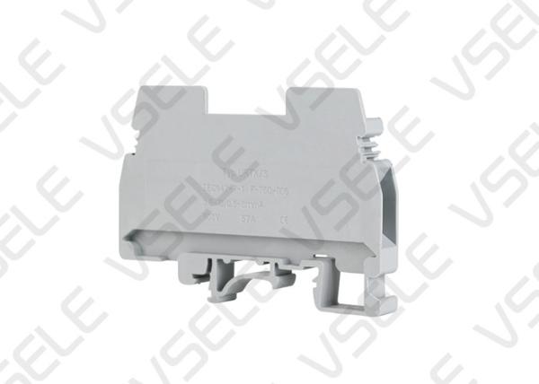 Cheap Mini Din Rail Terminal Blocks / Multi Conductor Terminal Block URTKS Type for sale