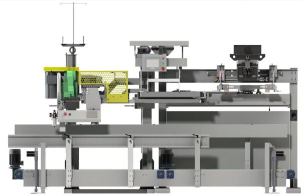 Cheap Semi Auto Bagging Machines Automatic Bag Filling And Stitching Machine Manual for sale