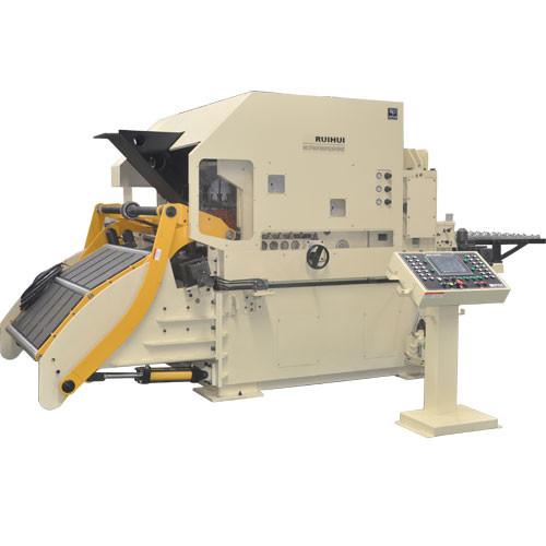 Cheap Large Automated Punching Machine , Hydrauilc Mandrel Expansion Leveling Feeder for sale