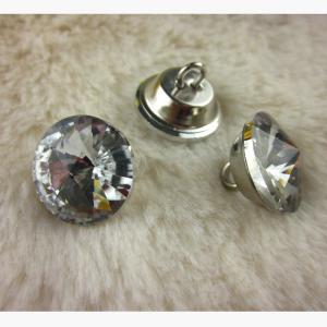 wholesale diamond glass sofa button crystal buttons for furniture vintage rhinestone buttons for garment